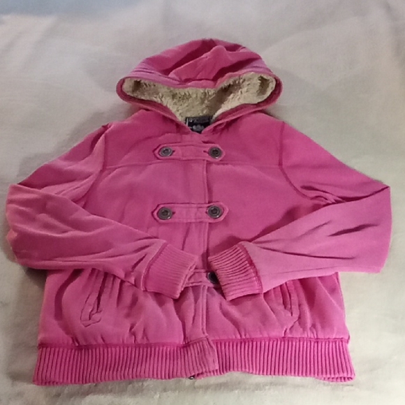 VINTAGE VICTORIA SECRET PINK WOMENS SIZE LARGE COAT EUC - Picture 2 of 11